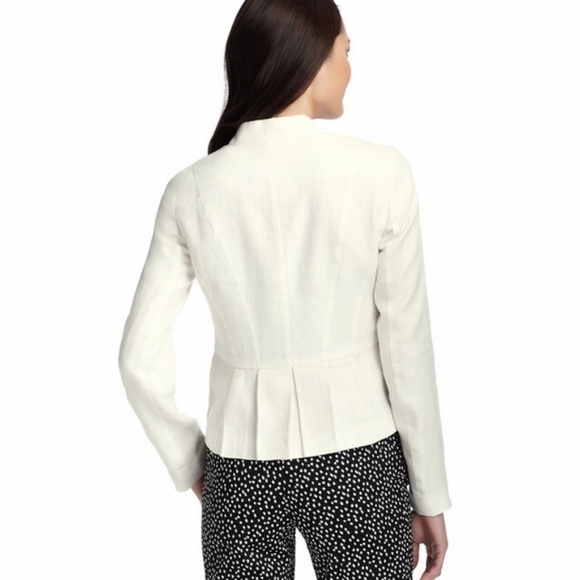 Cobalt Blue Linen Jacket - Picture 3 of 6